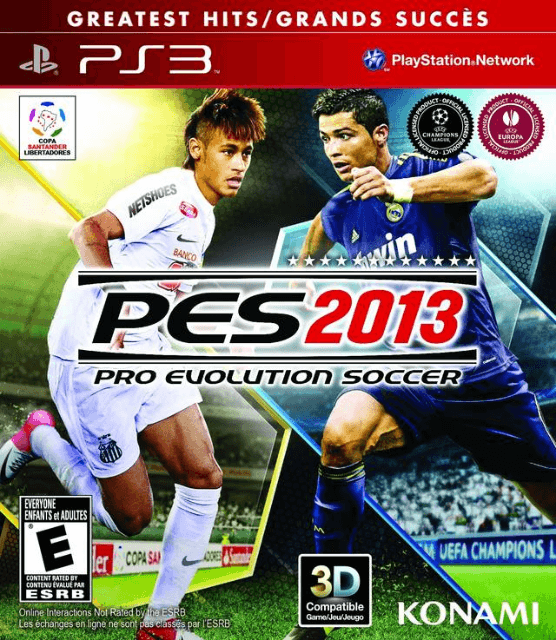 Pro Evolution Soccer 2013 box art for Playstation 3